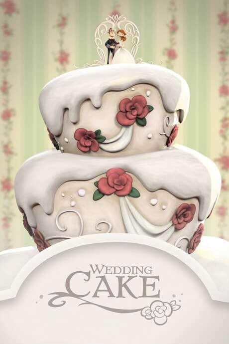   An animated marriage  A marzipan couple try to make the marriage perfect on top of a wedding cake.  